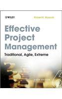 Effective Project Management: Traditional, Agile, Extreme
