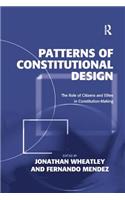 Patterns of Constitutional Design