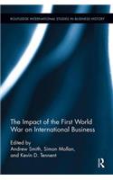 Impact of the First World War on International Business