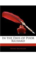 In the Days of Poor Richard