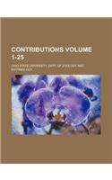 Contributions Volume 1-25