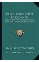 Preaching Christ In Corinth