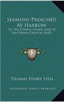 Sermons Preached at Harrow