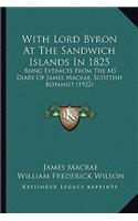 With Lord Byron At The Sandwich Islands In 1825