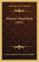 Minister's Hand Book (1917)