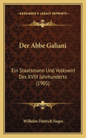 Der Abbe Galiani