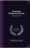 Biographia Britannica Literaria