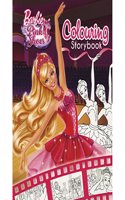 Barbie In The Pink Shoes Colouring Storybook
