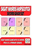Sight Words Hopscotch Second Grade Set: (4 Sight Words Hopscotch)