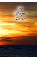 My Thoughts Journal: A 6 x 9 Lined Diary(Diary, Notebook)