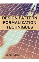 Design Patterns Formalization Techniques