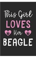 This Girl Loves Her Beagle