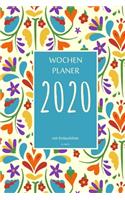 Wochenplaner 2020 mit Einkaufsliste