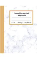 Composition Notebook College Ruled Lined Sheets