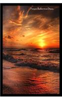 Prayer Reflection Diary: Gratitude and Appreciation Beach Sunset Journal for Women