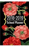 2018-2019 Daily Weekly Monthly & Yearly School Planner