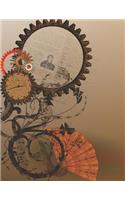 Steampunk Musician Blank Sheet Music Paper