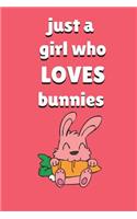 Just A Girl Who LOVES Bunnies