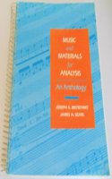 Music and Materials for Analysis