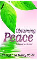 Obtaining Peace a forty day prayer journal