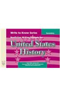 Write to Know: Nonfiction Writing Prompts for Secondary U.S. History