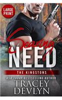 Searing Need (Large Print Edition)