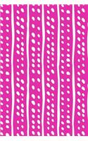Bullet Journal Notebook White Lines and Spots Pattern 4