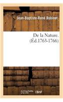 de la Nature. (Éd.1763-1766)