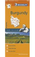 Burgundy - Michelin Regional Map 519: Map