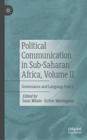 Governance, Language Policy and Political Communication in Sub-Saharan Africa