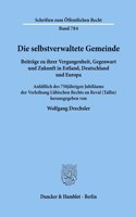 Die Selbstverwaltete Gemeinde