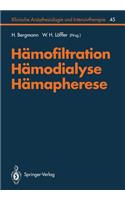 Hämofiltration, Hämodialyse, Hämapherese
