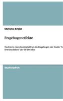 Fragebogeneffekte