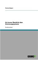 Ein kurzer Überblick über Stimmungssysteme