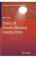 Statics of Historic Masonry Constructions