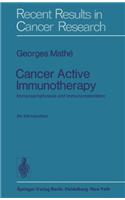 Cancer Active Immunotherapy