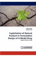Exploitation of Natural Product in Formulation Design of a Model Drug