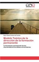 Modelo Teorico de La Direccion de La Formacion Permanente