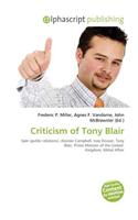 Criticism of Tony Blair: (English)