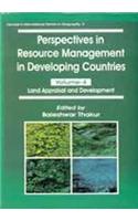 Perspectives in Resource Management in Developing Countries: Land Appraisal and Development: v. 4