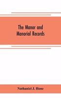 manor and manorial records