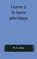 grammar of the Japanese spoken language