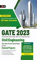 GATE 2023 : Civil Engineering - 32 Years' Topic Wise Previous Solved Papers