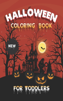 Halloween Coloring Book for Toddlers