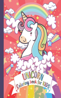 Unicorn coloring book for kids