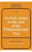 Archaic Times to the End of the Peloponnesian War