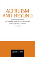 Altruism and Beyond