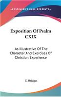 Exposition Of Psalm CXIX