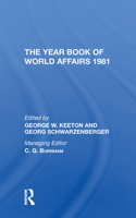The Year Book Of World Affairs, 1981