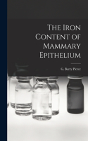Iron Content of Mammary Epithelium